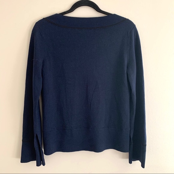 CLUB MONACO Vikki wool sweater v neck NWT - Picture 3 of 6
